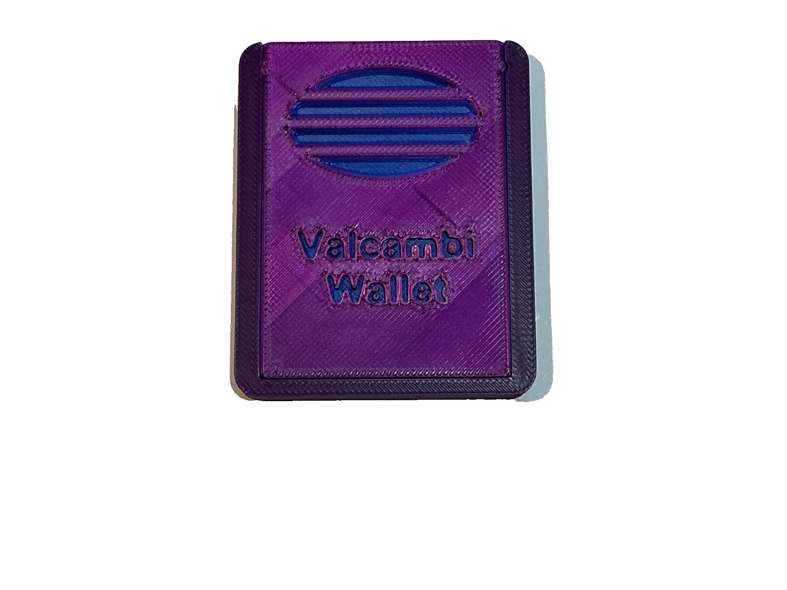 Purple Valcambi Wallet Holds 32 SILVER Bars Slide Top INCLUDES 1 .999 Gram Bar