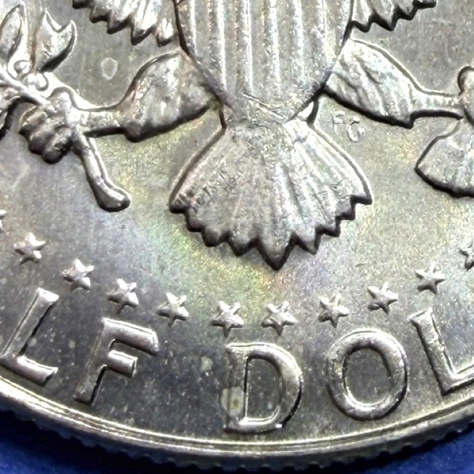 1968-D Kennedy Half Dollar 50C BU Brilliant Uncirculated 40% Silver Denver Mint