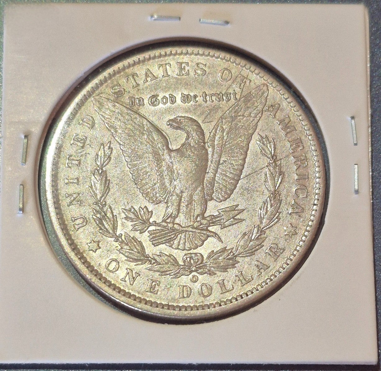 1889-O $1 Morgan Silver Dollar AU+ Features 90% Silver Estate Find