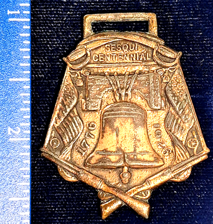 Vintage 1926 Philadelphia Sesqui-Centennial Expo Souvenir Liberty Bell Medal