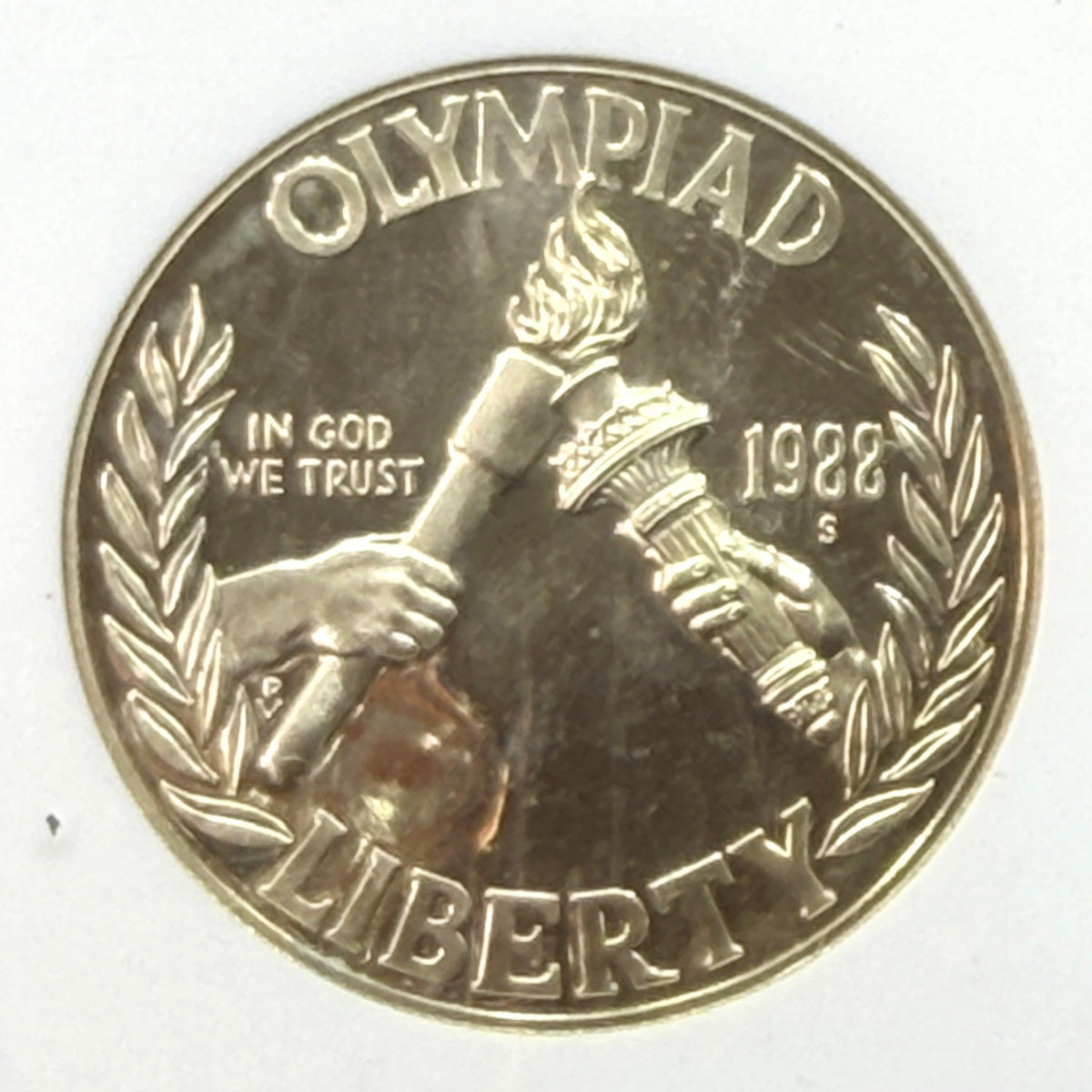 1988-S Olympic Commemorative Silver Dollar Proof NGC PF69 Ultra Cameo $1
