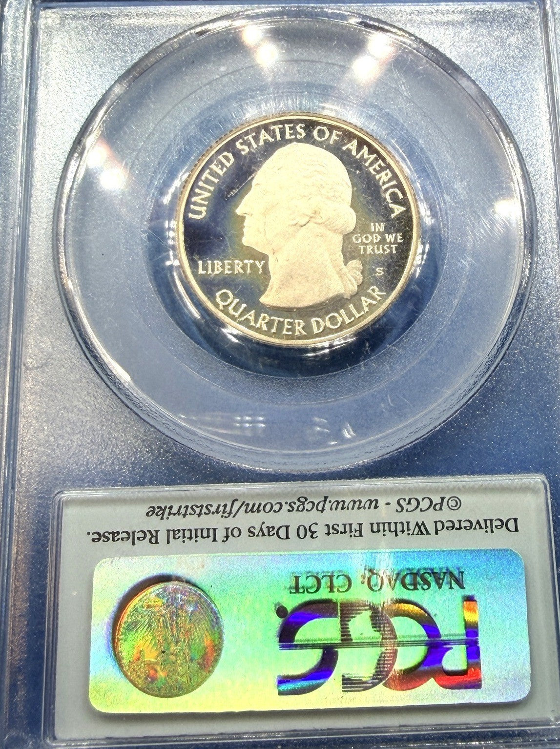 2010-S Yosemite National Park Quarter 25C PCGS PR69DCAM First Strike ATB Proof - view 4
