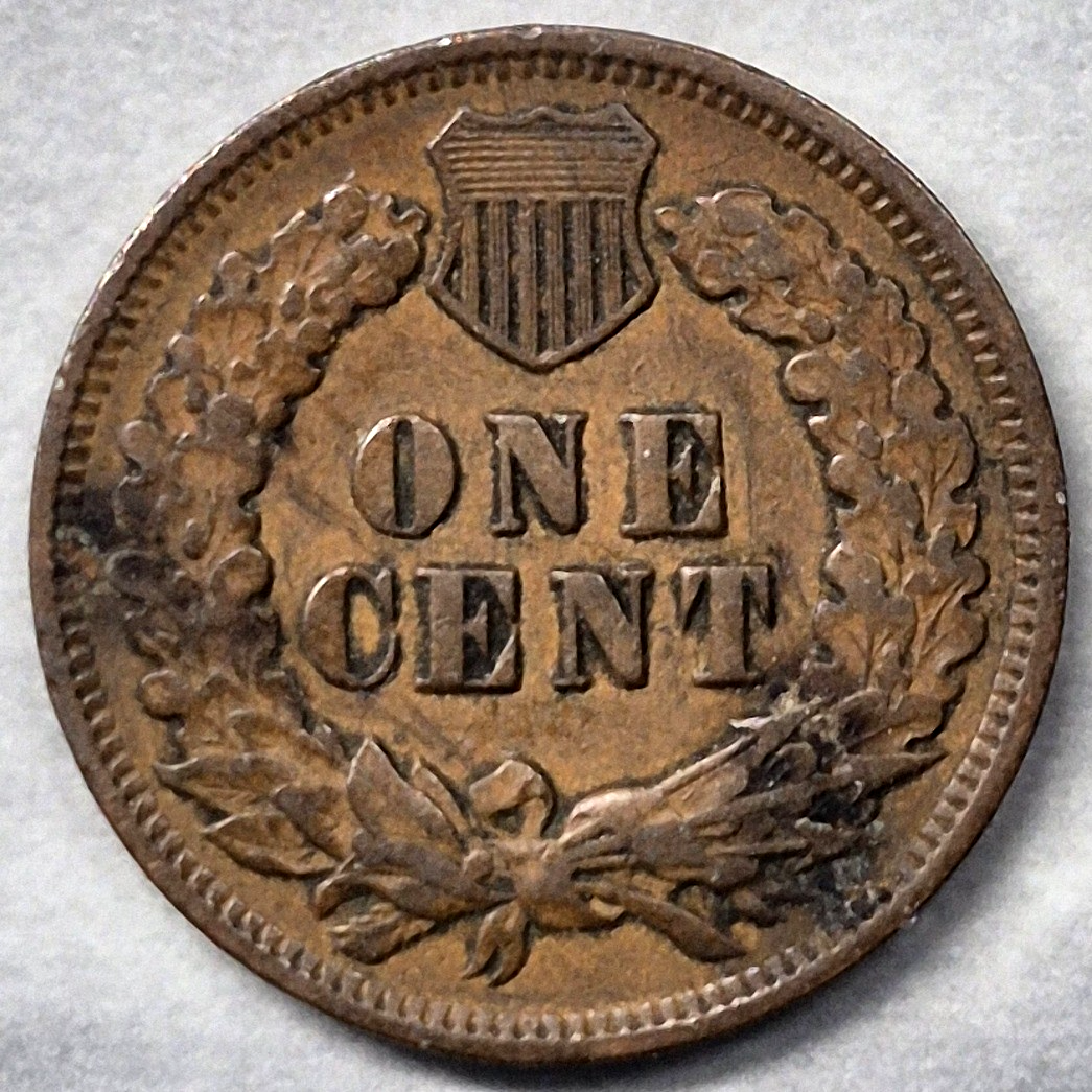1905 Indian Head Cent Penny 1C XF Extremely Fine Bronze 120+ Year Old US Coin - view 2