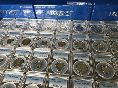 LOT OF 1 PCGS GRADED U.S. PROOF COIN PR 69 FROM ESTATE HOARD UNCIRCULATED