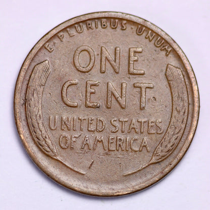 1929 S Lincoln Cent GOOD (G) to VERY GOOD (VG) Circulated Condition Copper Penny