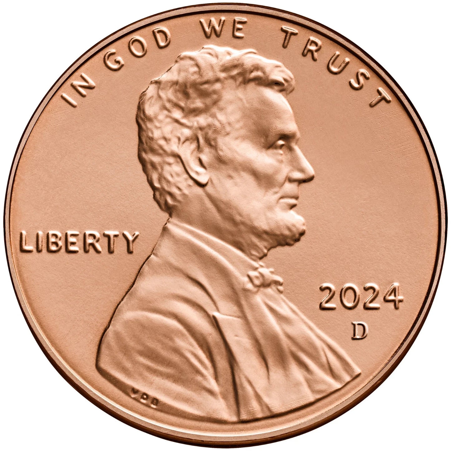 ✅ 2024 D Lincoln Shield Cent BRILLIANT UNCIRCULATED RED Penny US Mint 1c Coin