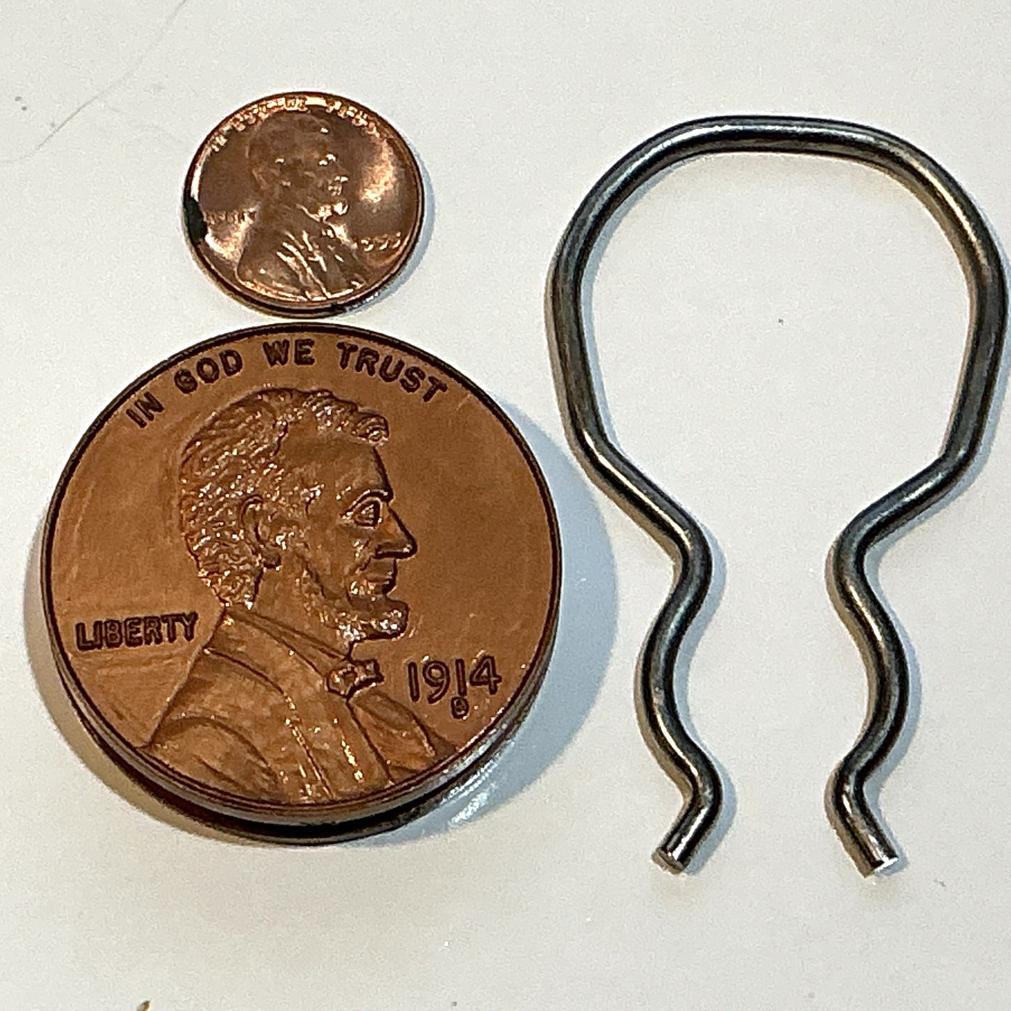 💰 1914 D Lincoln Cent Key Ring Advertising New In Package Honest Abe