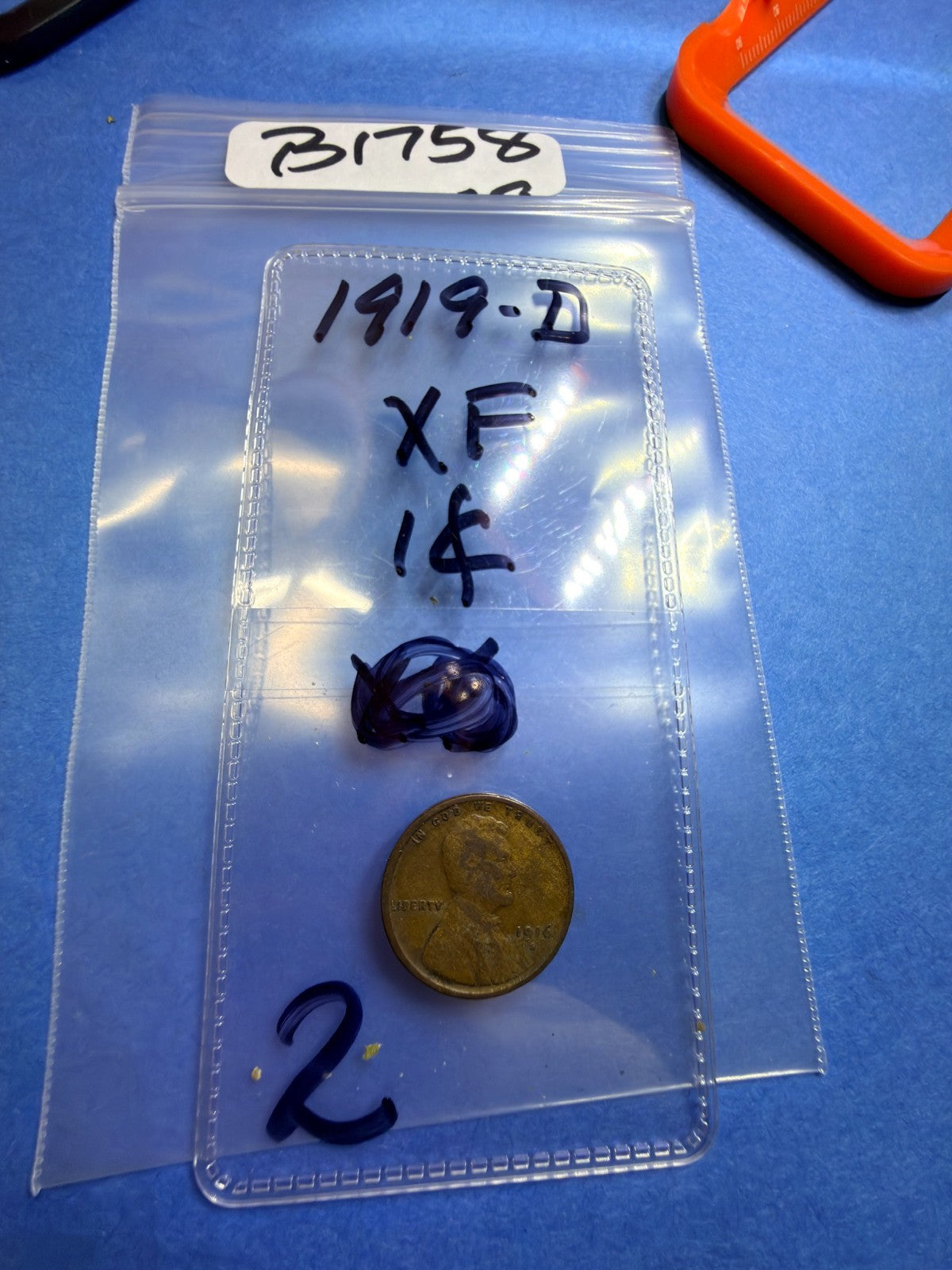 1916-S Lincoln Wheat Cent 1C VF Very Fine Semi Key Date US Bronze Penny