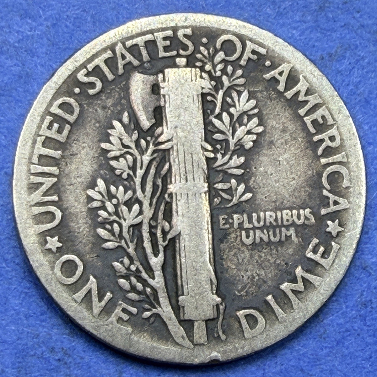 1937 Mercury Dime 10C VG Very Good 90% Silver Winged Liberty Head Philadelphia