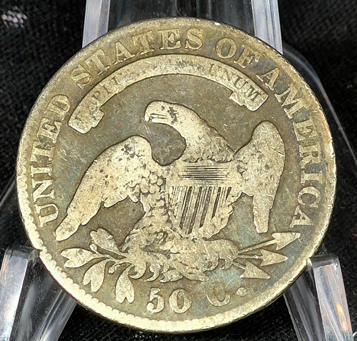 1832 Capped Bust Half Dollar G+ Features 90% Silver 50c Coin Early Better Date