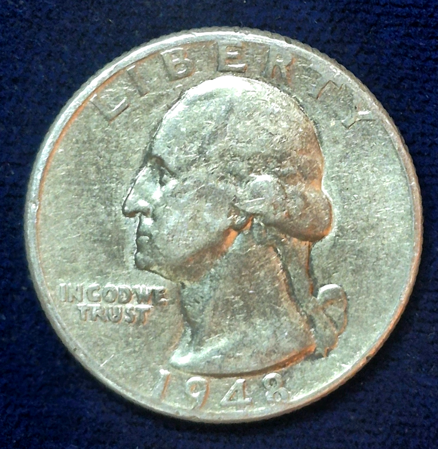 1948-P 1948-D 1948-S Washington Silver Quarter (3) Coin Matched Set 90% Silver