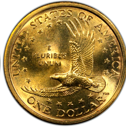 🔥GEM BU 2000-D Sacagawea Native American Dollar Coin from OBW US Mint Roll $1