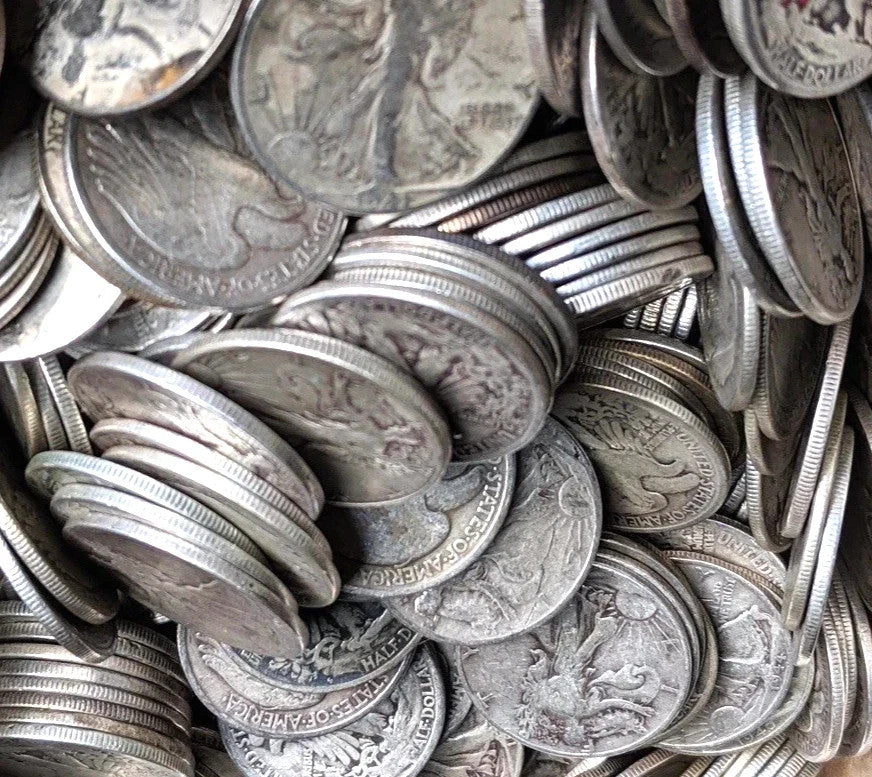 $10 Face Value Pre-1965 90% Silver Coins Mixed Average Circulated Estate Lot 🔥
