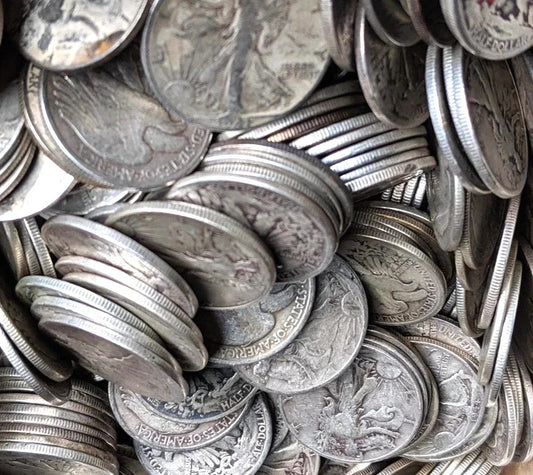$10 Face Value Pre-1965 90% Silver Coins Mixed Average Circulated Estate Lot 🔥