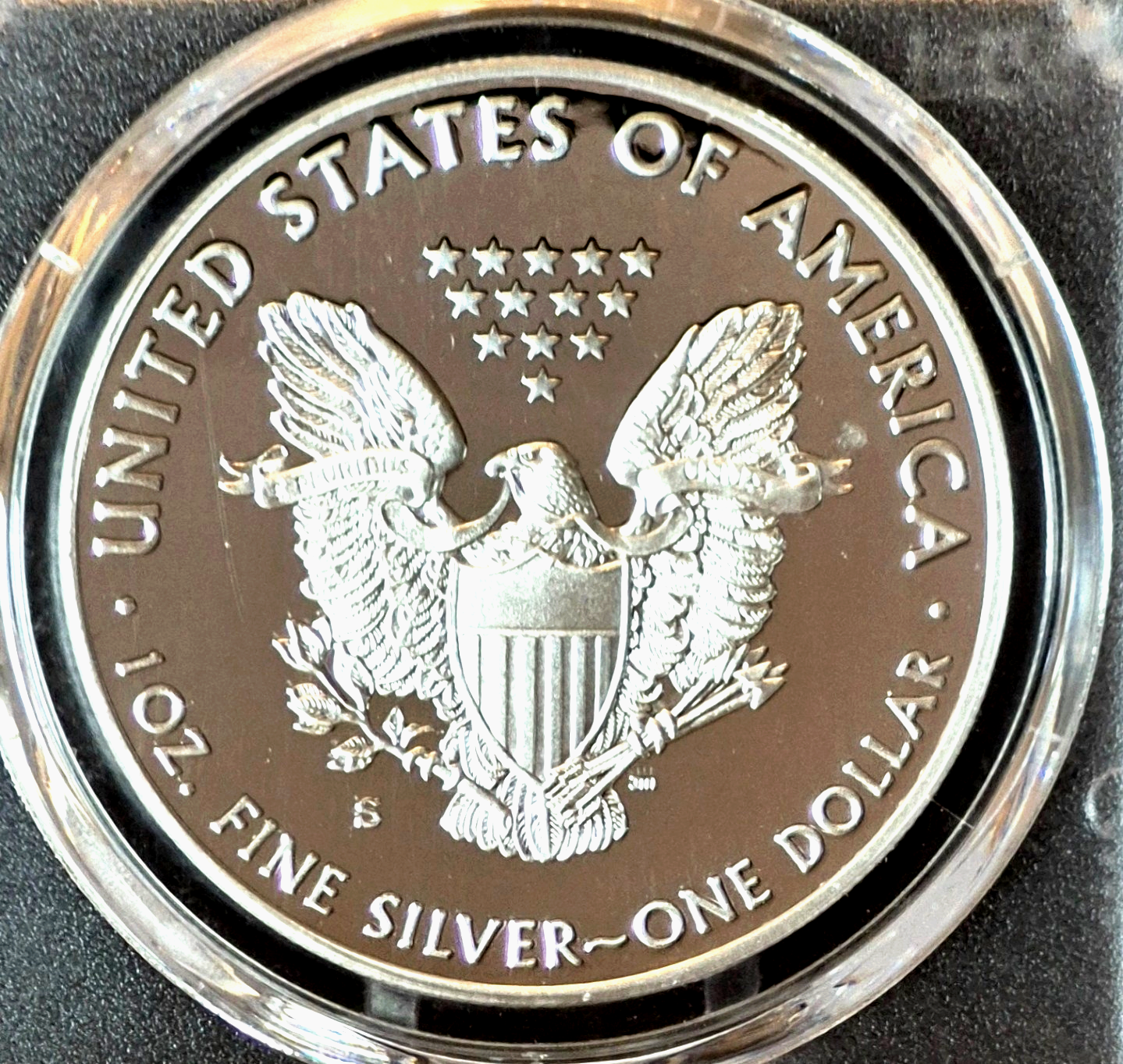 2019-S Silver Eagle PCGS PR70DCAM FDOI Gary Whitley Auto POP 130 1oz .999 SILVER