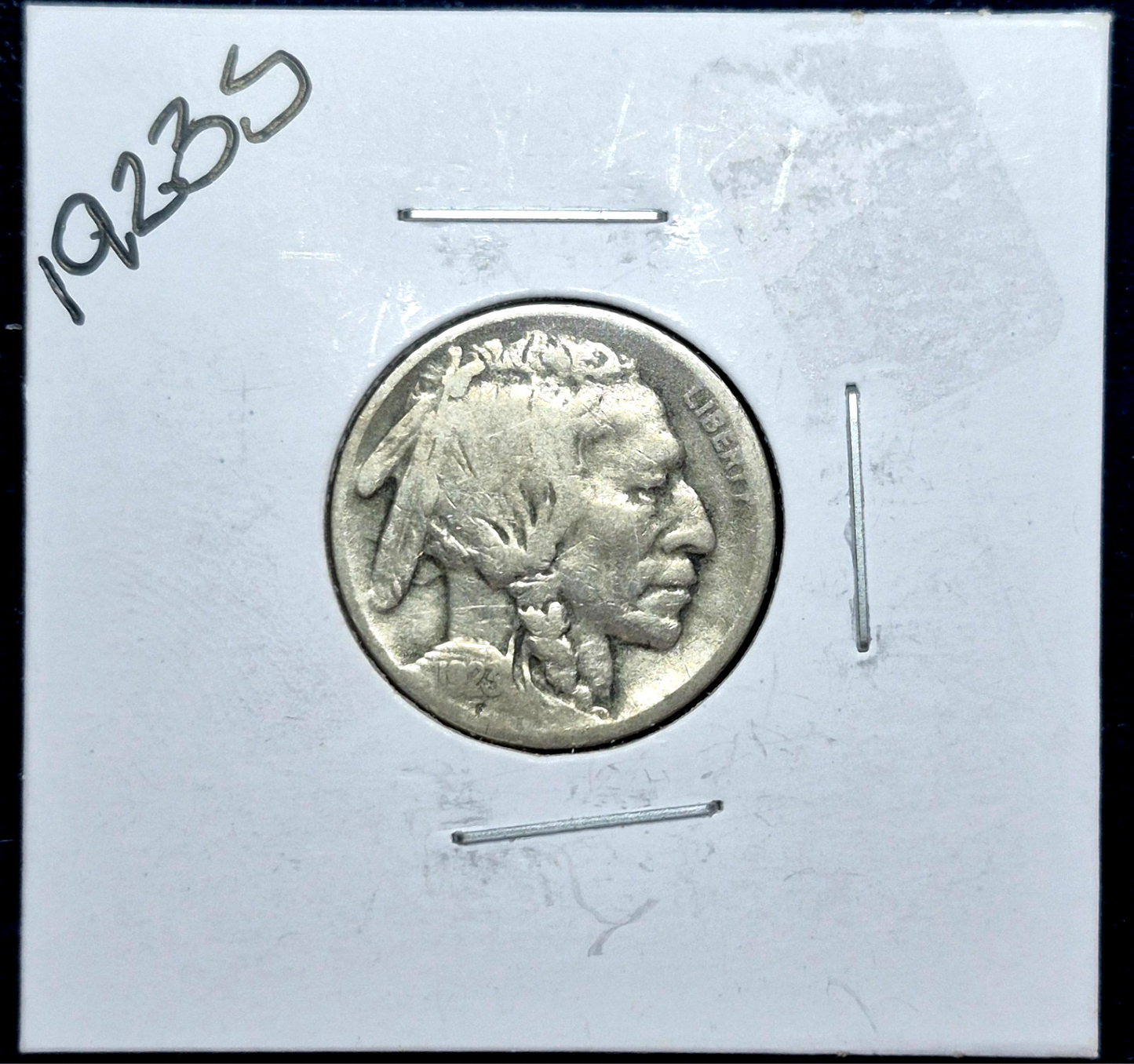 1923 S Buffalo Nickel Sharp VG-F Features Full Date Partial Horn Better Date 5C