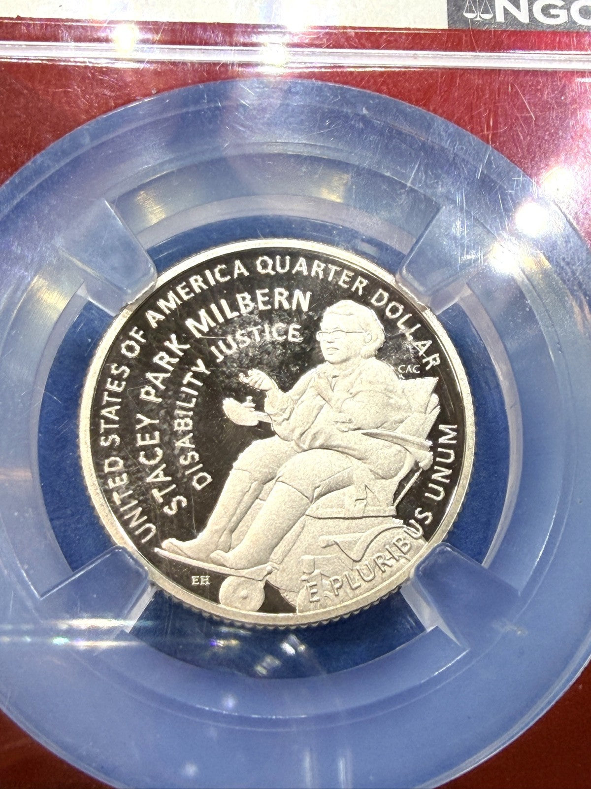 2025-S Stacey Park Milbern Quarter 25C NGC PF69 Ultra Cameo American Women Coin