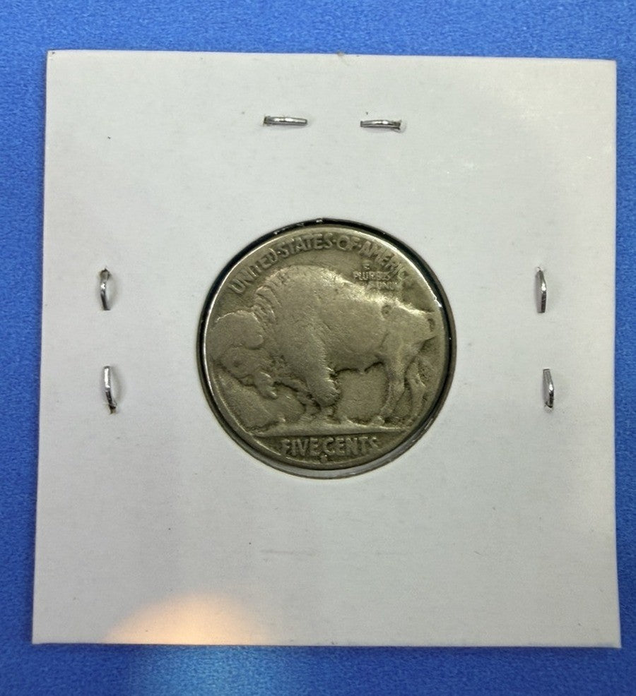 1929-S Buffalo Nickel 5C F Fine Indian Head San Francisco Better Date Coin