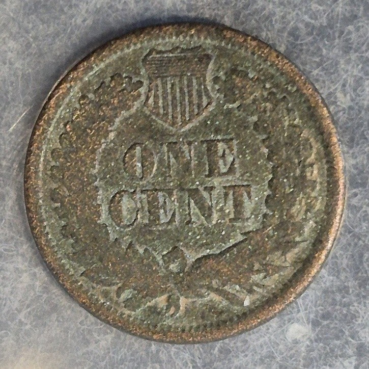 1865 Indian Head Cent Penny 1C Good+ Last Civil War Year Bronze Early Date
