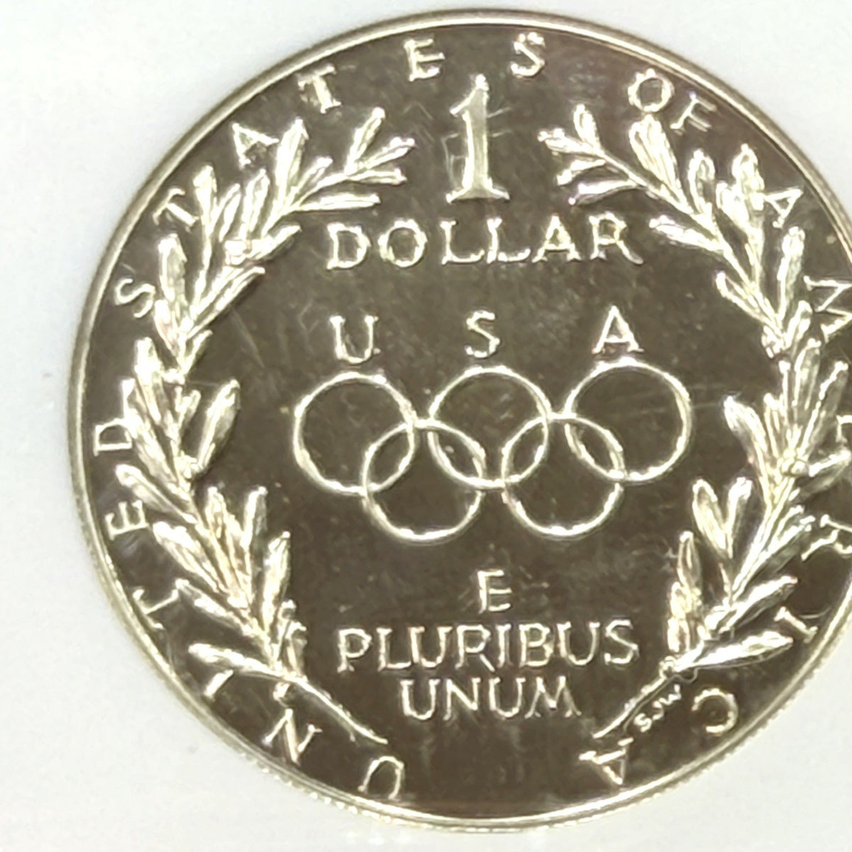 1988-S Olympic Commemorative Silver Dollar Proof NGC PF69 Ultra Cameo $1