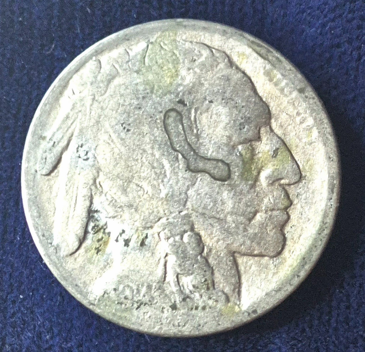 1914-D Buffalo Nickel, Partial Date AG-G Features Very Collectable Premium Date