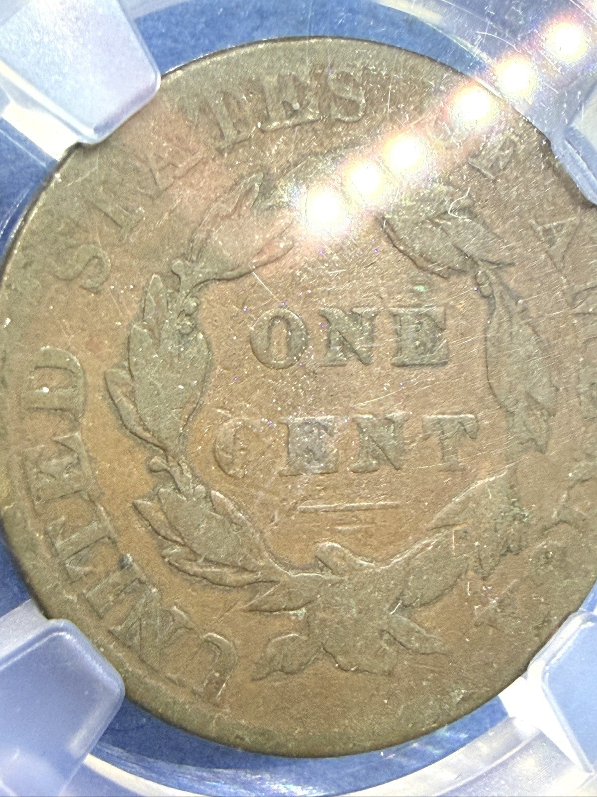 1824 Coronet Head Large Cent 1C NGC Genuine Matron Head Early US Copper Coin