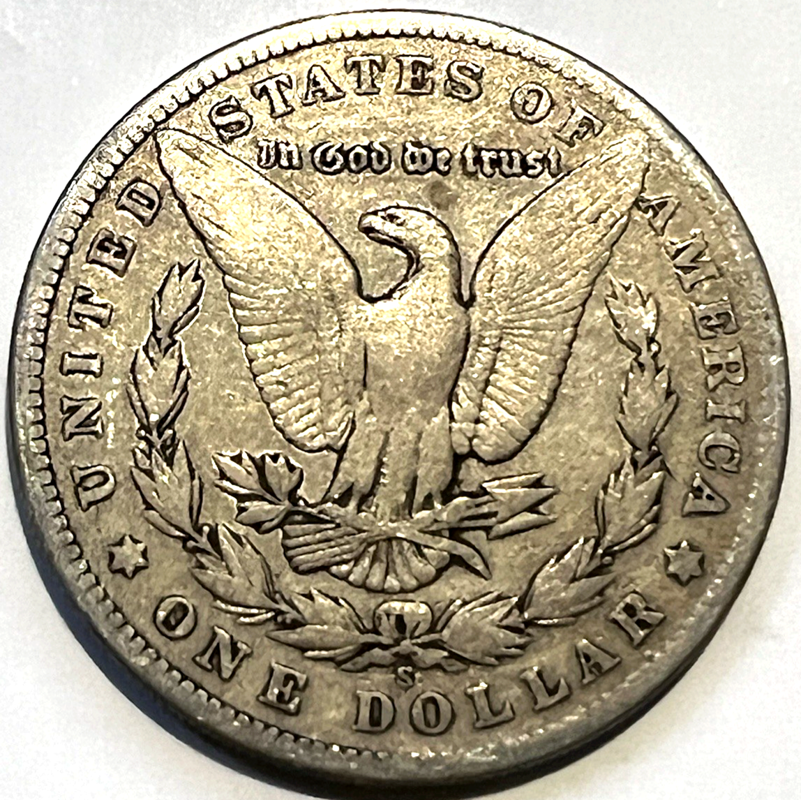 🔥 1901 S Morgan Dollar F Fine 90% Silver $1 US Coin Collectible Better Date