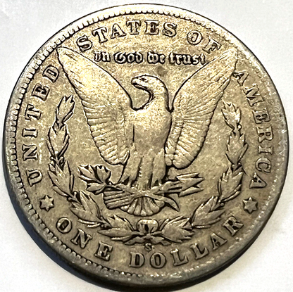 🔥 1901 S Morgan Dollar F Fine 90% Silver $1 US Coin Collectible Better Date