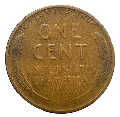 1938  Lincoln Wheat Cent (G-F) Good to Fine Circulated 1c Copper Coins