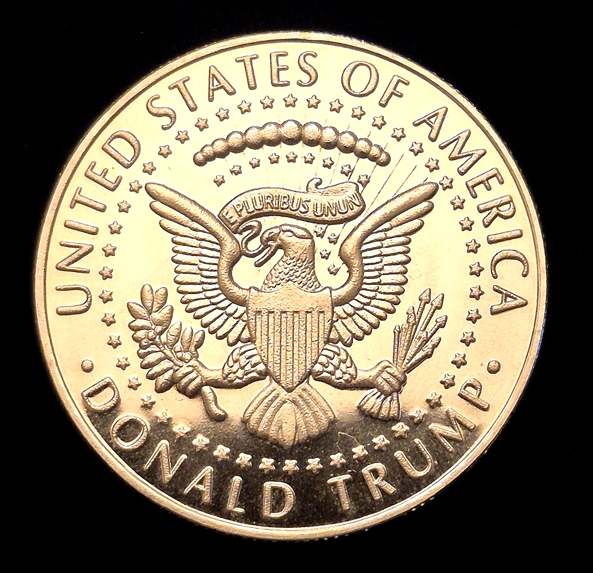 Celebrate Trump's 2020 Campaign with this American Eagle Commemorative Coin