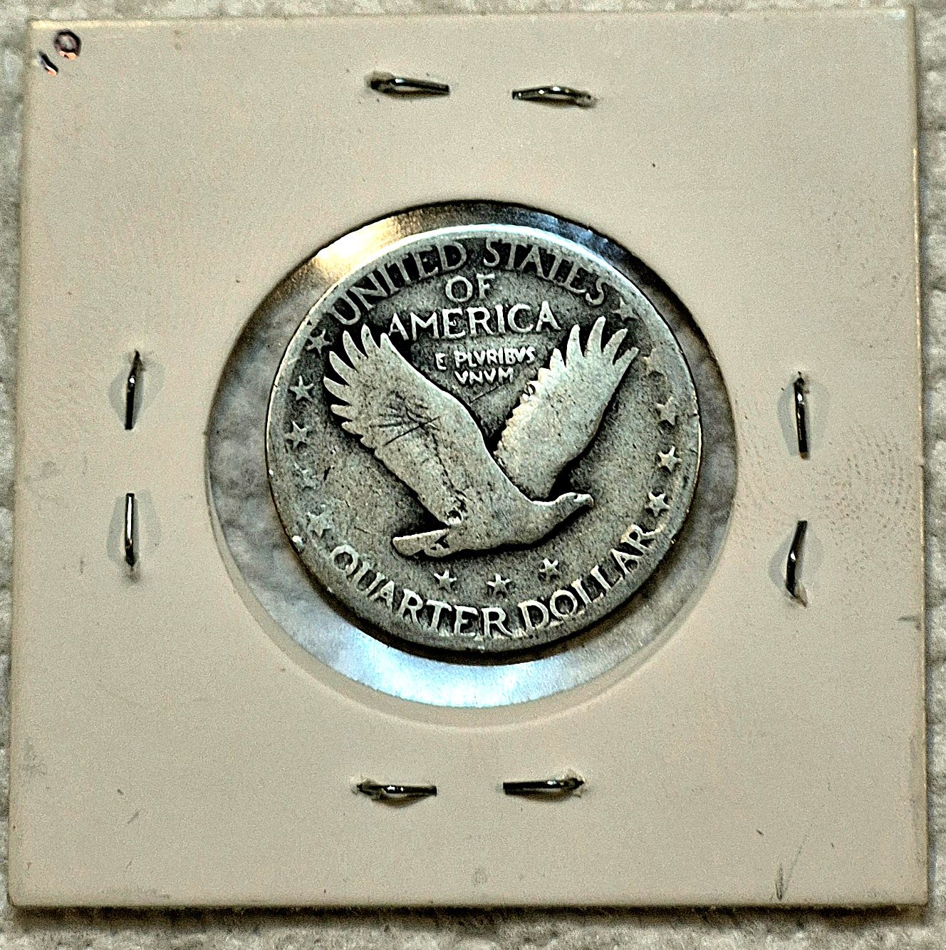 1927S, 1927D, 1927P US Standing Liberty 90% Silver Quarters Strong VG+ Features