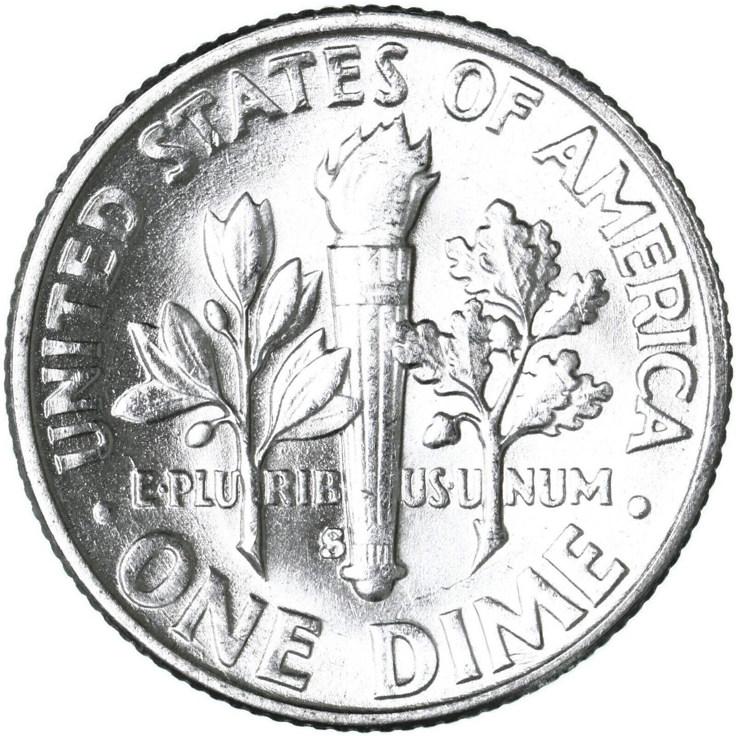 ✅ 1954 S Roosevelt Dime 90% Silver BU Uncirculated 10c US Coin
