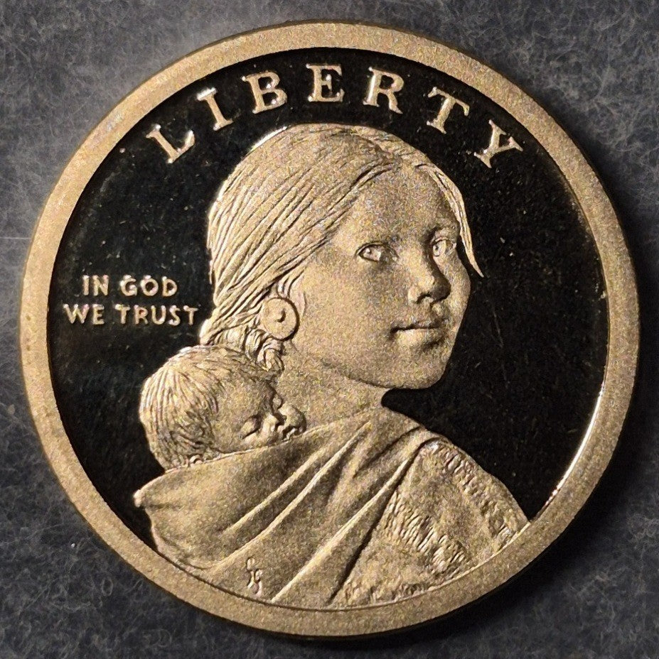 2014-S Native American Sacagawea Dollar Proof Deep Cameo Native Hospitality $1