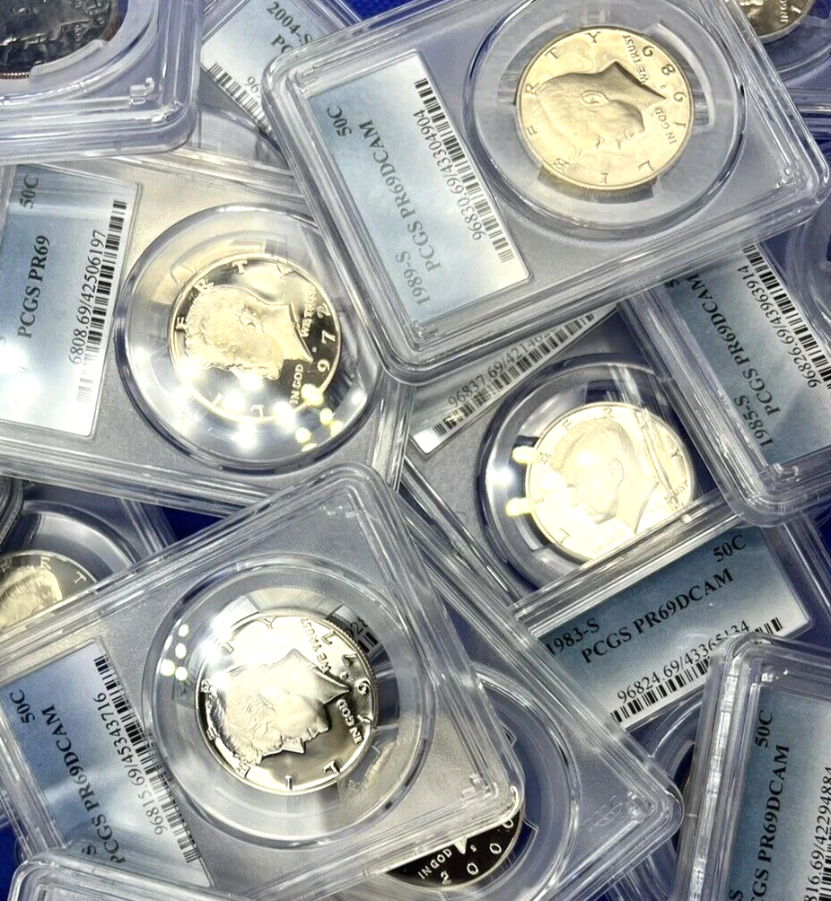 1 PCGS GRADED U.S. PROOF COIN PR 69 FROM ESTATE HOARD UNCIRCULATED
