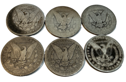 🔥 1878-1904 Morgan 90% SILVER Dollar Random Year Pre 1921 Coin Worn AG02 +
