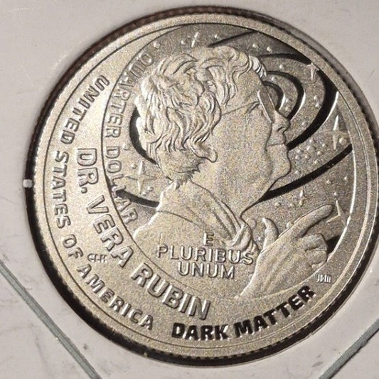 2025 S Dr. Vera Rubin American Women Quarter Clad Proof Deep Cameo Dark Matter