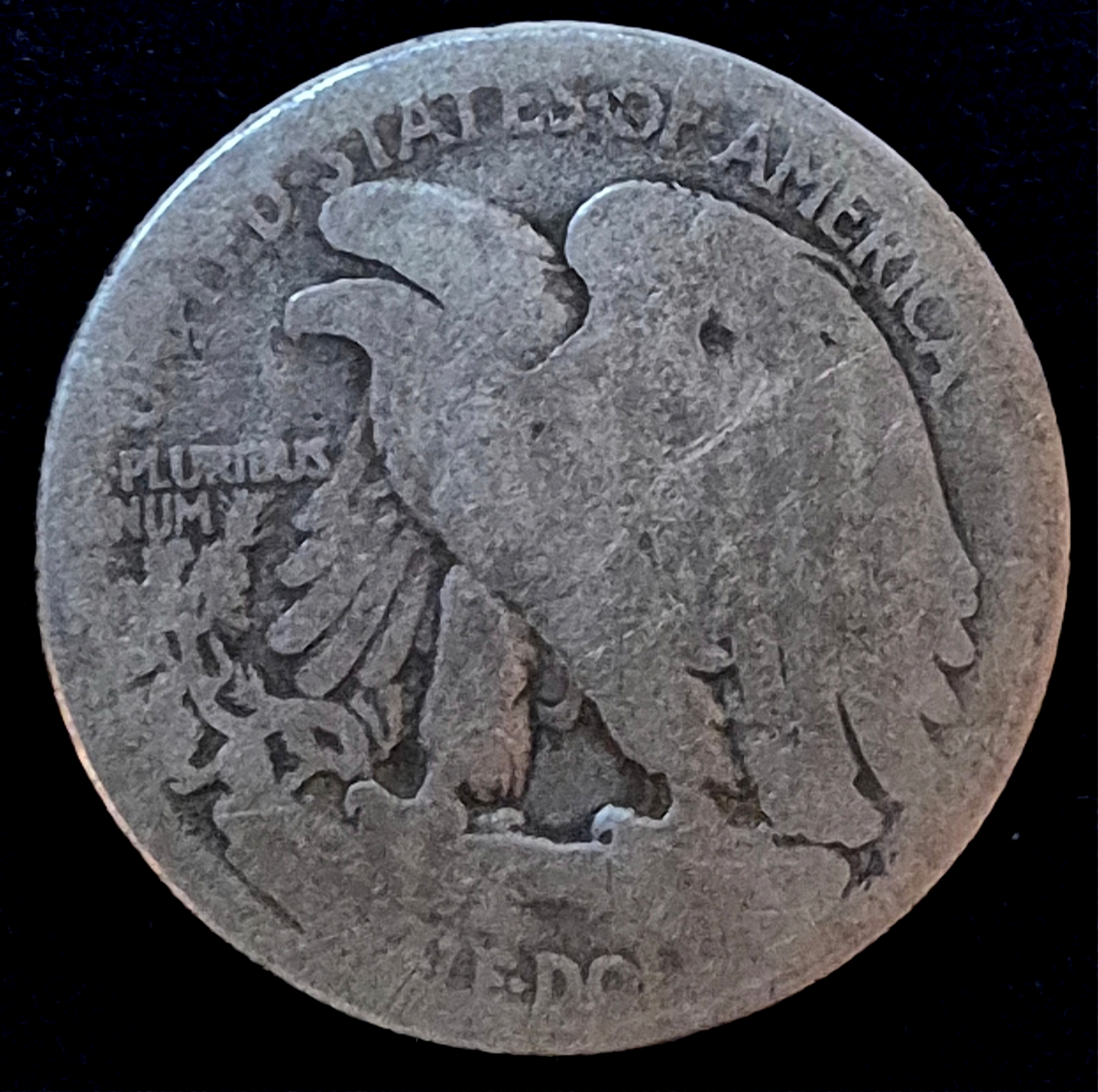 1921 S Walking Liberty Half Dollar *Low Ball, Rare/Low Mintage* 548k Minted AG-