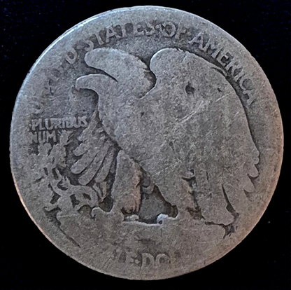 1921 S Walking Liberty Half Dollar *Low Ball, Rare/Low Mintage* 548k Minted AG-