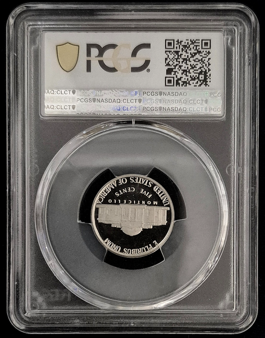 1980-S Proof Jefferson Nickel 5C - PCGS PR70 DCAM Deep Cameo (PF70) - Top Grade!