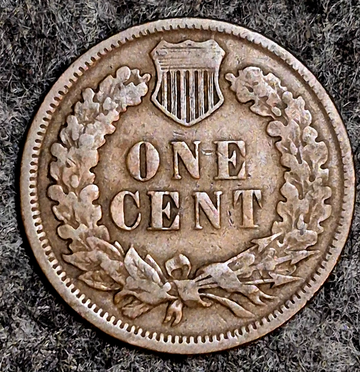 1883 Indian Head Cent Penny VF Features Part Liberty, Receive Coin Pictured 1C