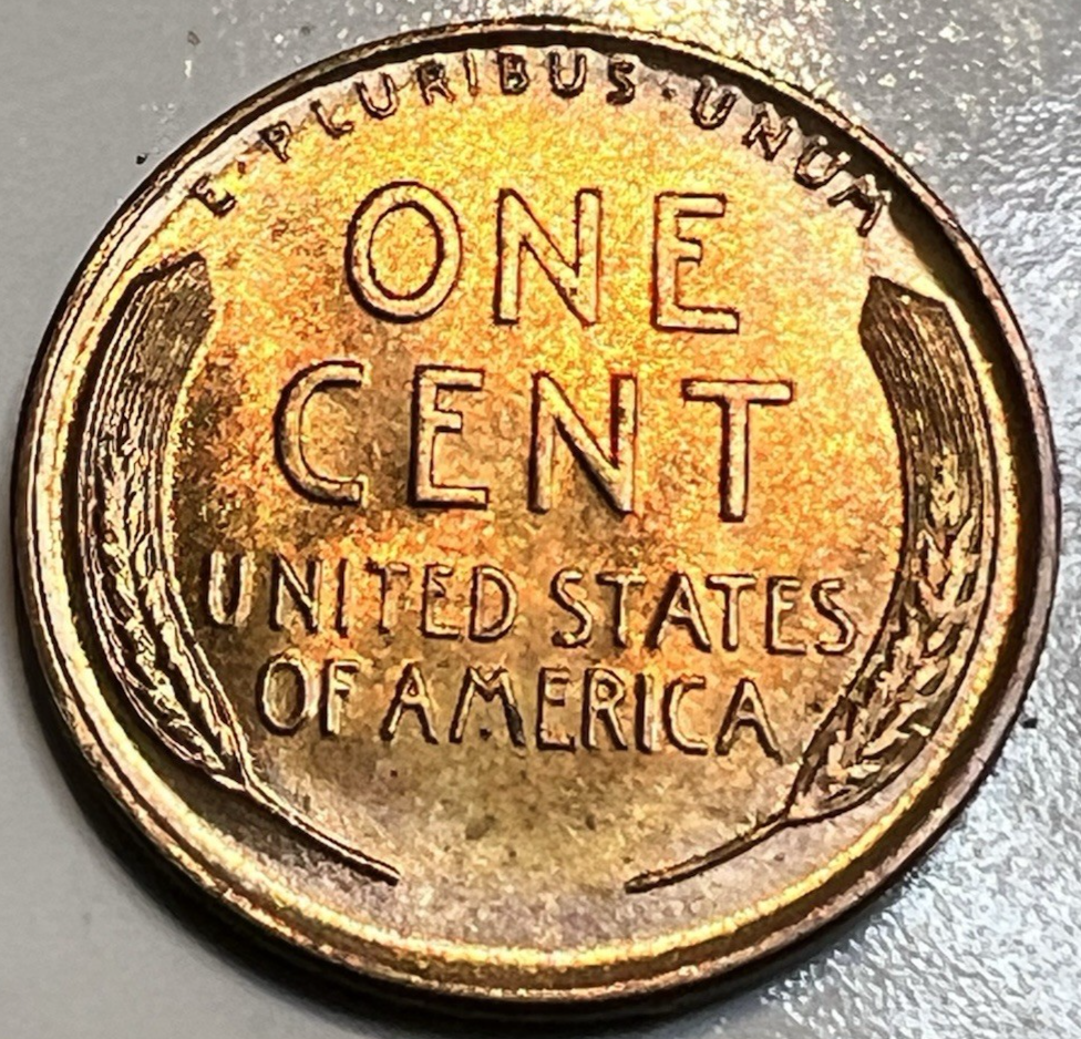 1939 D  Lincoln Wheat Cent BU Brilliant Uncirculated Gem from OBW Bank Roll