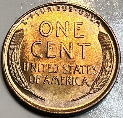 1939 D  Lincoln Wheat Cent BU Brilliant Uncirculated Gem from OBW Bank Roll