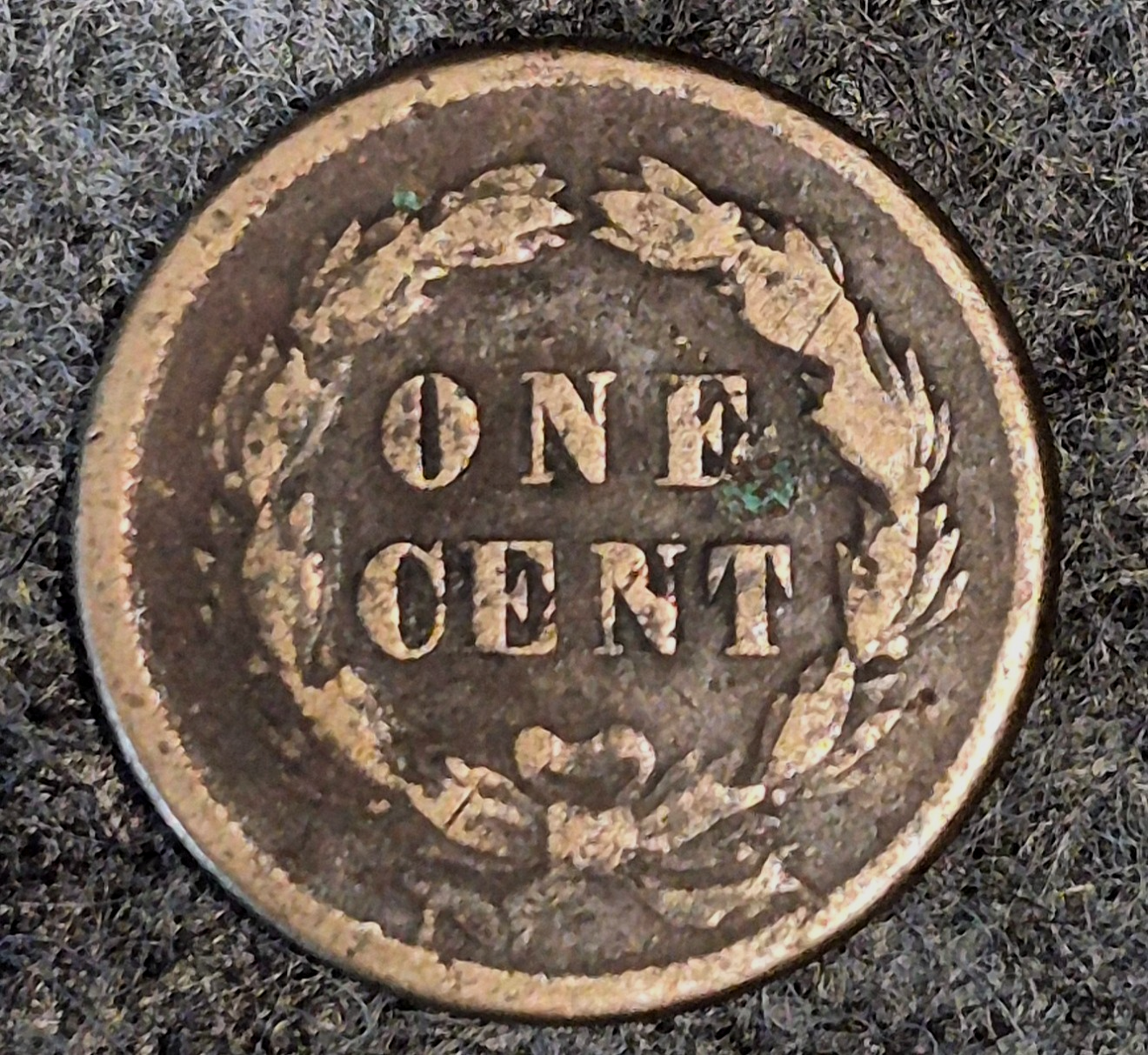 1859 Indian Head Cent First Year VG Features Partial Liberty Coin Shown