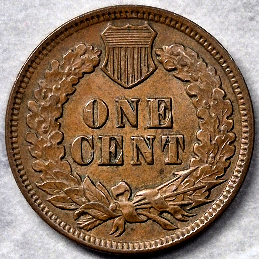 1905 Indian Head Cent Penny 1C UNC Uncirculated Brown Full LIBERTY & Diamonds - view 6