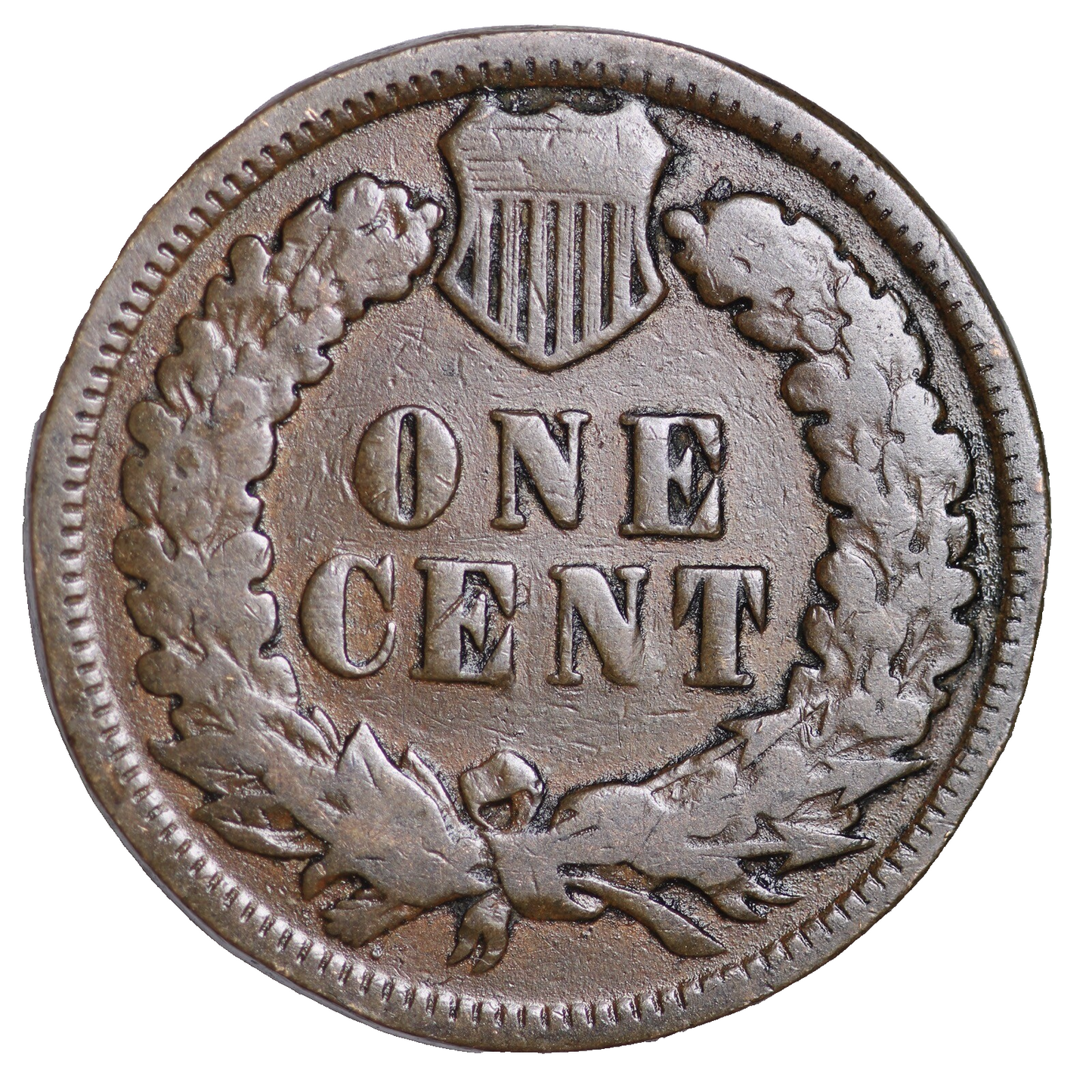 1895 Indian Head Cent Good - Very Good Condition Average Circulated Bronze Penny