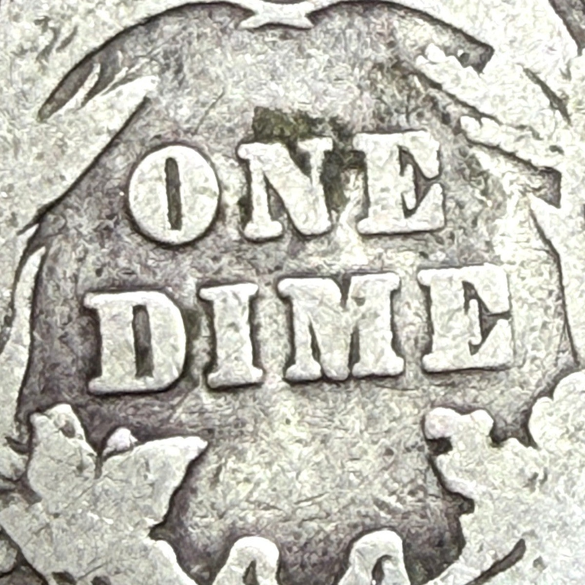 1908-D Barber Dime 10C VG Very Good 90% Silver Denver Mint Liberty Head US Coin