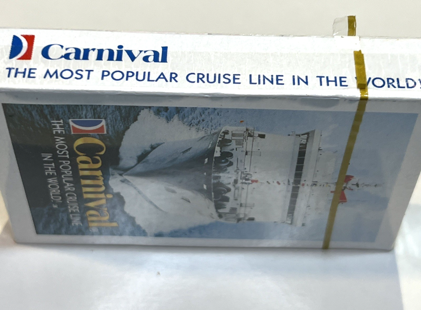 ⭐️ Carnival Cruise Lines Playing Cards Sealed Deck In Shrink Wrap NOS