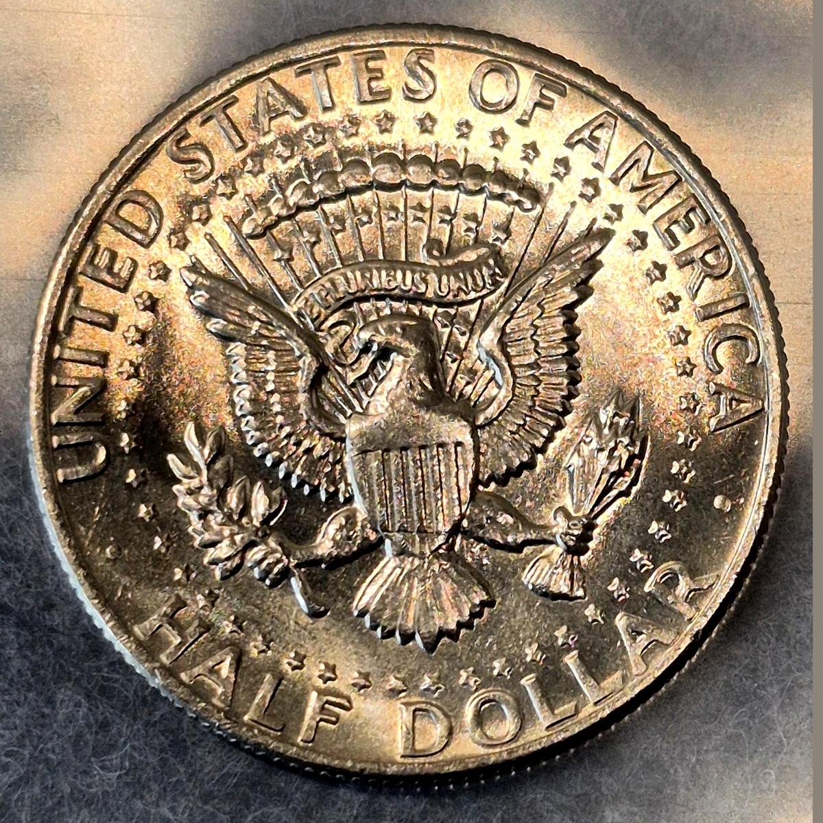 1974 Kennedy Half Dollar 50C No Mint Mark Philadelphia Clad US Coin AU