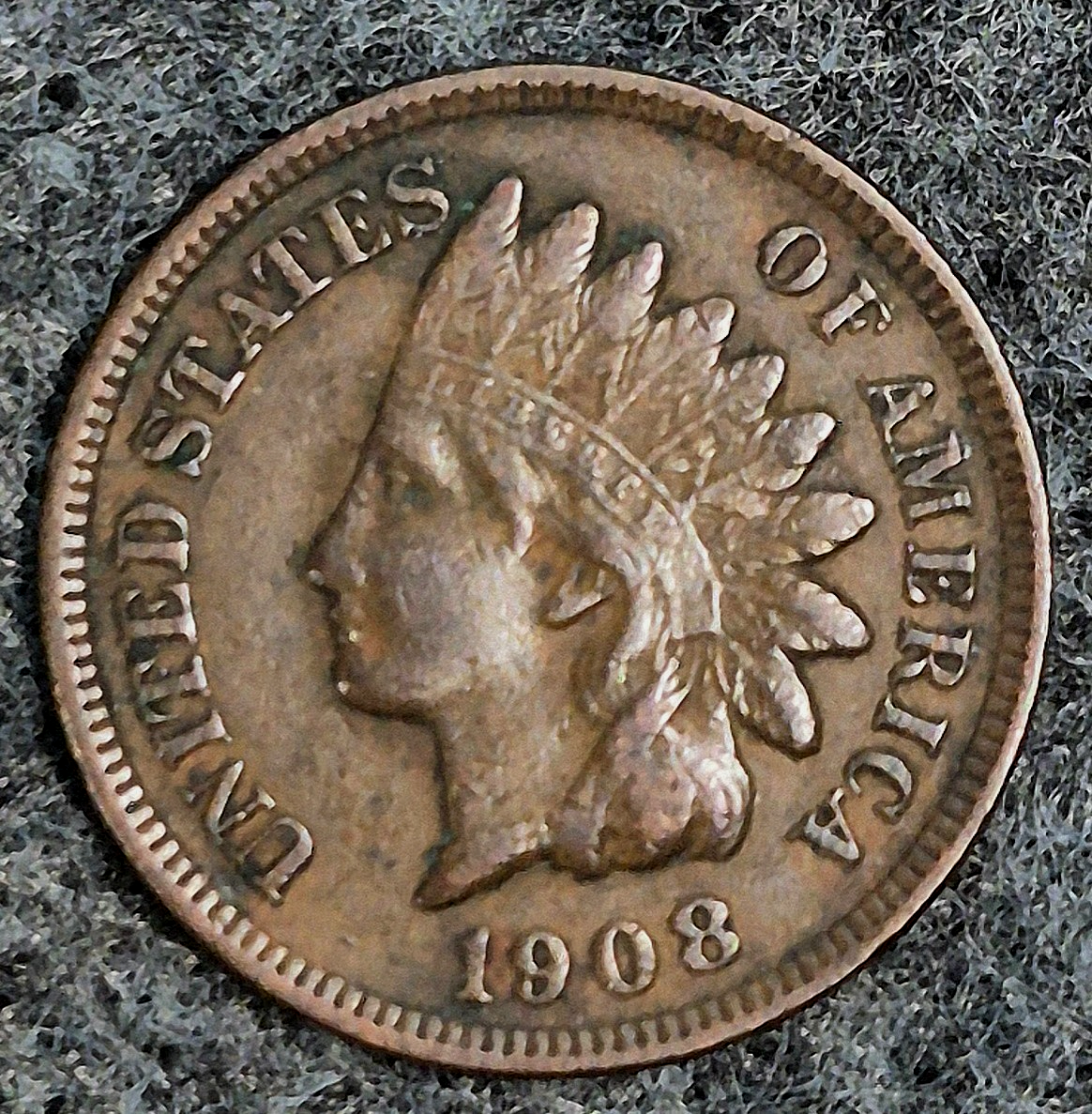 1908 Indian Head Cent Penny XF Features Full Liberty, Receive Coin Pictured 1C