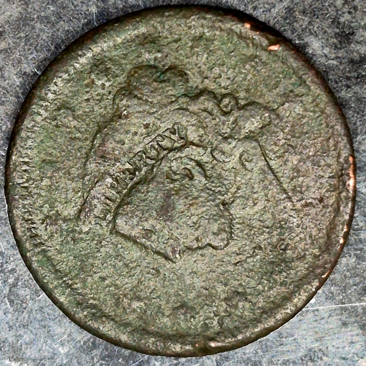 No Date Coronet Matron Head Large Cent 1816-1839 Conservation Project 1C Copper